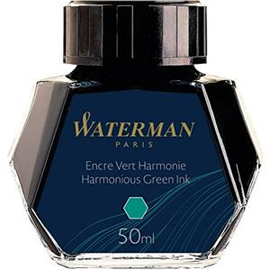 Waterman inchiostro per penna stilografica | verde armonia | bottiglia da 50 ml