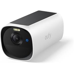 eufy Security eufyCam E40 Telecamera Aggiuntiva, Telecamera di Sicurezza Wireless Solare da Esterno, Risoluzione 2K con Pannello Solare Integrato, Visione Notturna MaxColor