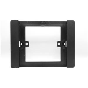 Habbii Adattatore NERO da scatola 503 a 86x86, placca adattatore riduttore da 503 a 86x86 in plastica. Supporto adattatore cassetta per termostati