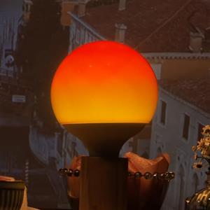 Aigostar Lampadina Intelligente E27 G120 Lampadina LED Compatibile con Alexa 4.9W 500LM, Sfumatura di Colore a Strati Superiore e Inferiore, Lampadine Smart RGB+CCT Dimmerabile 2700K-6500K