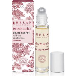 HELAN DolceMuschio Profumo Roll-On Analcolico 10 ml con Olio di Mandorle Dolci e Vitamine C ed E