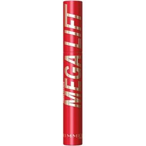 Rimmel London Rimmel Thrill Seeker Mega Lift Mascara, Black, Mascara Liftante, A Prova di Sbavature, Non fa Grumi, Non si Sfalda, Formula Vegana, 10 ml