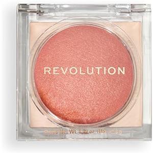 Revolution Beauty London Revolution, Beam Bright Blush, Fard in Polvere per il Viso, Facile da Sfumare e Stratificare, Finitura Luminosa per Guance Radianti, Vegano e Senza Crudeltà, Peach Pop