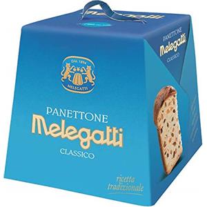Melegatti PANETTONE TRADIZIONALE MELEGATTI CON CANDITI E UVETTA - 1000 GRAMMI