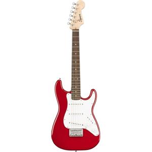 Fender Squier Mini Stratocaster - Chitarra Elettrica per Principianti, Dakota Red, con Pickup Single-Coil Reattivi e Lezioni Gratuite su Fender Play