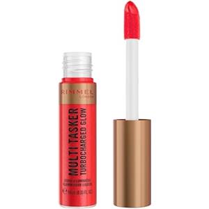 Rimmel London Multi Tasker Turbocharged Glow, 003 Main Character, Illuminante liquido per il viso, Perle riflettenti, Luminosità naturale, Vitamina C & E, Formula Vegana, 10 ml