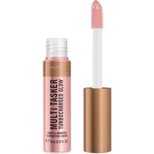 Rimmel London Multi Tasker Turbocharged Glow, 005 Iconic as Usual, Illuminante liquido per il viso, Perle riflettenti, Luminosità naturale, Vitamina C & E, Formula Vegana, 10 ml