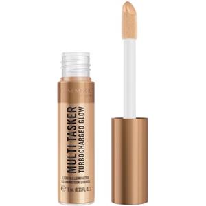 Rimmel London Multi Tasker Turbocharged Glow, 006 It's Giving Glow, Illuminante liquido per il viso, Perle riflettenti, Luminosità naturale, Vitamina C & E, Formula Vegana, 10 ml