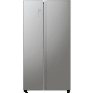 Hisense RS711N4ACE Frigorifero Side by Side, Grande capactià 550 litri, Inox, Total No Frost, Convert active zone, Classe E, Motore Inverter, Controllo Elettronico Touch, Cassetto Fresh Crisper