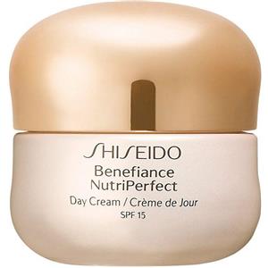 Shiseido Benefiance Nutriperfect Day Cream 50 ml - Crema Giorno Anti-Età Idratante con SPF15 per Pelli Mature