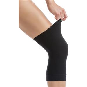 Relaxsan Zero Ginocchiera, Fascia Ginocchio Termica con Lana Merino, Made in Italy, cod. 3510 (Nero, S)