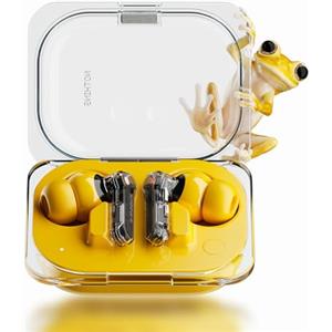 Nothing Ear (a) Cuffie bluetooth con Cancellazione Attiva del Rumore fino a 45 dB, Audio Hi-Res con LDAC e fino a 42.5 ore di ascolto - Giallo