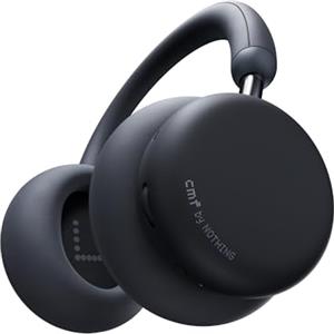 CMF BY NOTHING CMF Headphone Pro - Cuffie Bluetooth Over-Ear Wireless - Fino a 100h di Batteria, Hi-Res con LDAC, Audio Spaziale, con Cancellazione Attiva del Rumore - Grigio Scuro