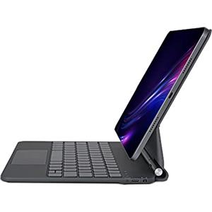 Seagtigau Magic Keyboard Case per iPad Air 11 (M3/M2, 2025/2024), Pro 11 (4./3./2./1° Gen) & Air 5./4° Gen 10.9, tastiera magnetica con trackpad, QWERTZ