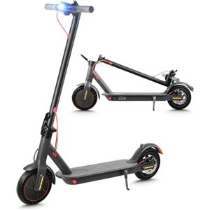 Mankeel - Monopattino elettrico pieghevole per adulti, con pneumatici solidi da 22,5 cm, modalità a 3 velocità, motore max 350 W, portata 25-30 km, controllo app, nominale 25 km/h, scooter elettrico