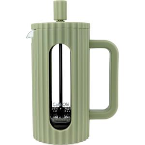 Café Olé Ciao 3 Cup Cafetière, garza in acciaio inox, French Press, verde