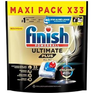Finish Ultimate pastiglie per lavastoviglie - 33 capsule