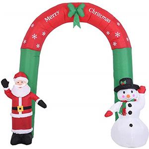 Bakaji Arco Gonfiabile Natalizio