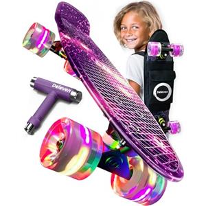 D Deleven Skateboard Bambino 5 Anni Skateboard Bambina 6 Anni Skateboard Bambino 6 Anni Skateboard Bambino 8 Anni Skateboard Bambino 10 Anni Skateboard Mini Cruiser Skateboard Adulto Mini Skateboard Skate…