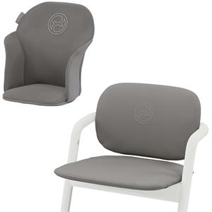 Cybex Gold LEMO Comodo Cuscino per Seduta, Per Set per Neonati CYBEX LEMO e per Seggiolone LEMO, Suede Grey (Grigio)