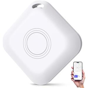 MEETOWN Smart Tracker Bluetooth Localizzatore Trova Oggett, Supporto Apple Dov'è, Air Tracker Tag per Portafogli, Bagagli, Borse, Zaini, Chiavi Tag Tracking (solo iOS)