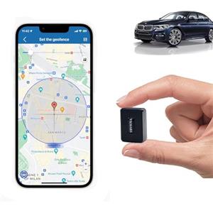 TKMARS Mini Localizzatore GPS con Microfono senza Abbonamento, Piccolo Localizzatore GPS in Tempo Reale Impermeabile Anti Smarrimento per Moto Camion Scooter Barca Camper TK913 1500mAh