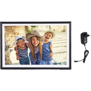 Mumusuki Calendario Digitale Intelligente, Touchscreen da 10 Pollici con Sincronizzazione WiFi, Pianificatore di Famiglia Interattivo con (Spina europea 100-240V)