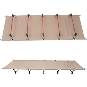 Generic BRRIDE Brandina da Campeggio Ultraleggera Pieghevole 190x70x17cm con Borsa da Trasporto, Portata fino a 150kg, Brandina da Campeggio Resistente per Tenda, Escursionismo all'Aperto, Viaggi, Spiaggia