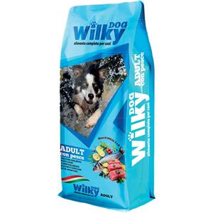 Wilky Dog Adult All Breed PESCE alimento completo per cani 20kg