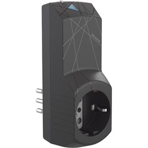 Bticino S3623GC Presa Smart WiFi, Presa Intelligente Italiana da Muro, Monitoraggio Energia da App, Controllo Vocale, Funzione Timer, Compatibile con Alexa e Google Home, Spina Piccola 10A, Nero