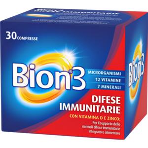 Procter&Gamble Bion 3 - Confezione 30 Compresse (Scadenza Prodotto 28/01/2027)