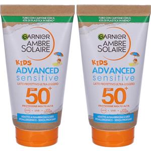 L'oreal Italia SpA Div. CPD Garnier Ambre Solaire Advanced Sensitive Kids Sp50+ Baby Set da 2 2x50 ml Crema solare