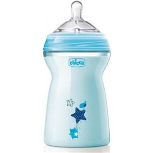 Chicco Biberon NaturalFeeling 6m+ 330ml - Blue