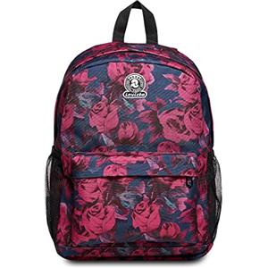 Invicta Zaino OLLIE, Fantasia floreale, Monoscomparto, Tasca porta pc, Per ragazzi, Ragazze e adulti, Scuola, Tempo libero e viaggi