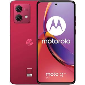 Motorola Smartphone Moto G84 6.55 256GB 12GB RAM Octa Core Qualcomm Snapdragon 695 5G Magenta
