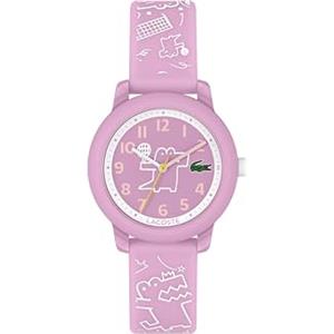 Lacoste Orologio con Movimento al Quarzo a Tre Lancette da Bambini Collezione LACOSTE.12.12 KIDS con Cinturino in Silicone Colore Lavanda - 2030058
