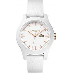 Lacoste Orologio Analogico Quarzo da Donna con Cinturino in Gomma 2000960