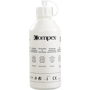 Compex Gel per elettrostimolazione | Confezione da 250 Grammi | Originale Compex, Compatibile con Tutti Gli elettrostimolatori