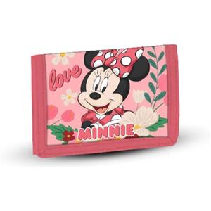 Disney Minni Mouse Frozen 2 Portafoglio Velcro, 21.5 x 9 cm, Rosa Garden