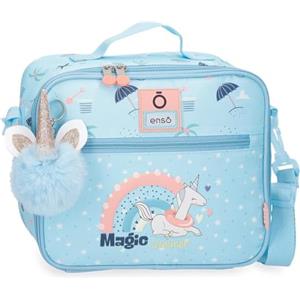 Enso Magic Summer, Borsa a tracolla, organizzare, Vari scomparti. Rosa e blu, Blu chiaro, Taglia unica, Tracolla adattabile