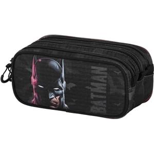 Karactermania Batman Face-Astuccio Trick FAN 2.2, Nero, 23 x 11 cm