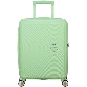 American Tourister Soundbox - Maleta de Cabina 55 x 40 x 20/23 cm - Trolley Rígido para EasyJet y la mayoría de aerolíneas, Expandible, 35.5/41L, Verde (Pastel Green)