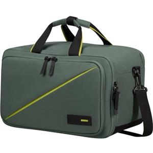 American Tourister Take2Cabin - Borsa da viaggio a 3 vie Ryanair, bagaglio a mano, zaino aereo S sottosella, 40 x 25 x 20 cm, 25 L, verde (Foresta scura)