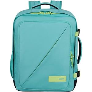 American Tourister Take2Cabin - Borsa da cabina easyJet 36 x 20 x 45 cm, 38 L, 0,70 kg, bagaglio a mano, zaino da aereo M Underseater, viola/rosa (viola crepuscolo/corallo tramonto)