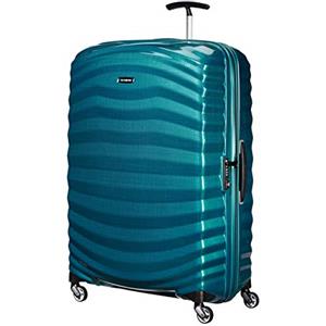 Samsonite Lite-Shock Spinner XL Valigia, 81 cm, 124 L, Blu (Petrol Blue)