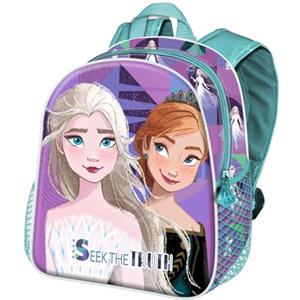 Disney Frozen 2 Truth-Zaino Basic, Lilla, 31 x 39 cm, Capacità 18,2 L