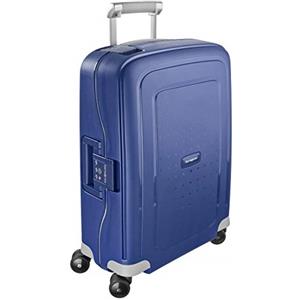 Samsonite S'Cure - Spinner S, bagaglio a mano, 55 cm, 34 L, blu (Dark Blue)