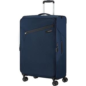 Samsonite Litebeam - Spinner L, Valigia Espandibile, Blu (Midnight Blue), Spinner 77 cm