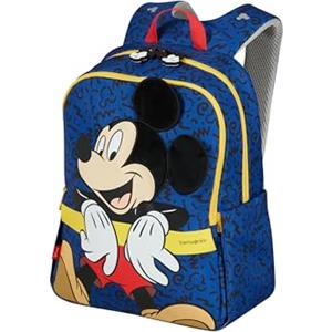 Samsonite Daydream Disney - Zaino Bambini Mickey Mouse, 36 cm, 15 L - Ergonomico con Spallacci Imbottiti e Pannello Posteriore - Dettagli Riflettenti - 2 Portabottiglie - Mickey Happy