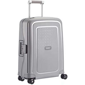 Samsonite S'Cure - Spinner S, bagaglio a mano, 55 cm, 34 L, argento (Silver)